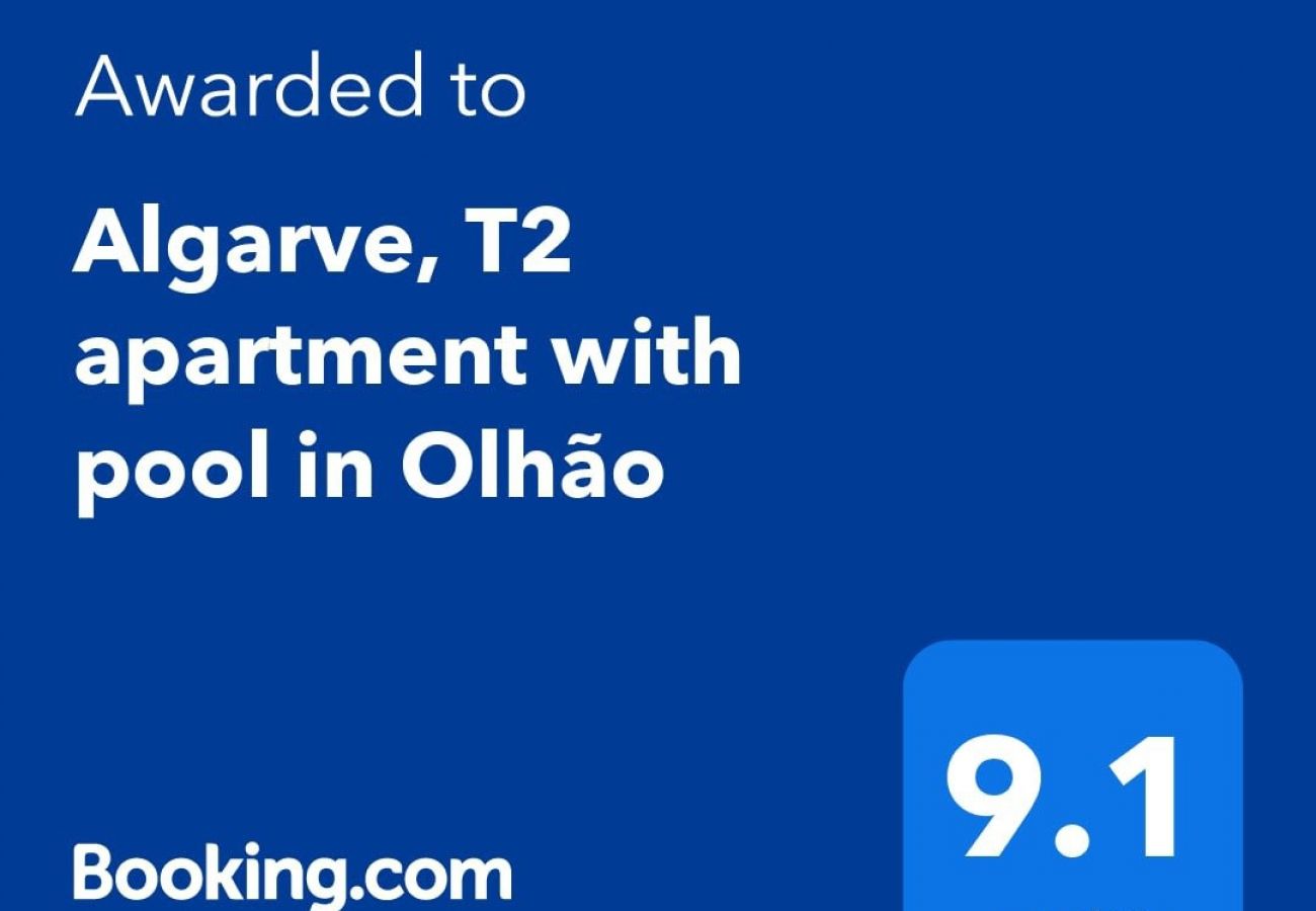 Apartamento em Olhão - Algarve, apartamento T2 c/ piscina e varanda, Olhão