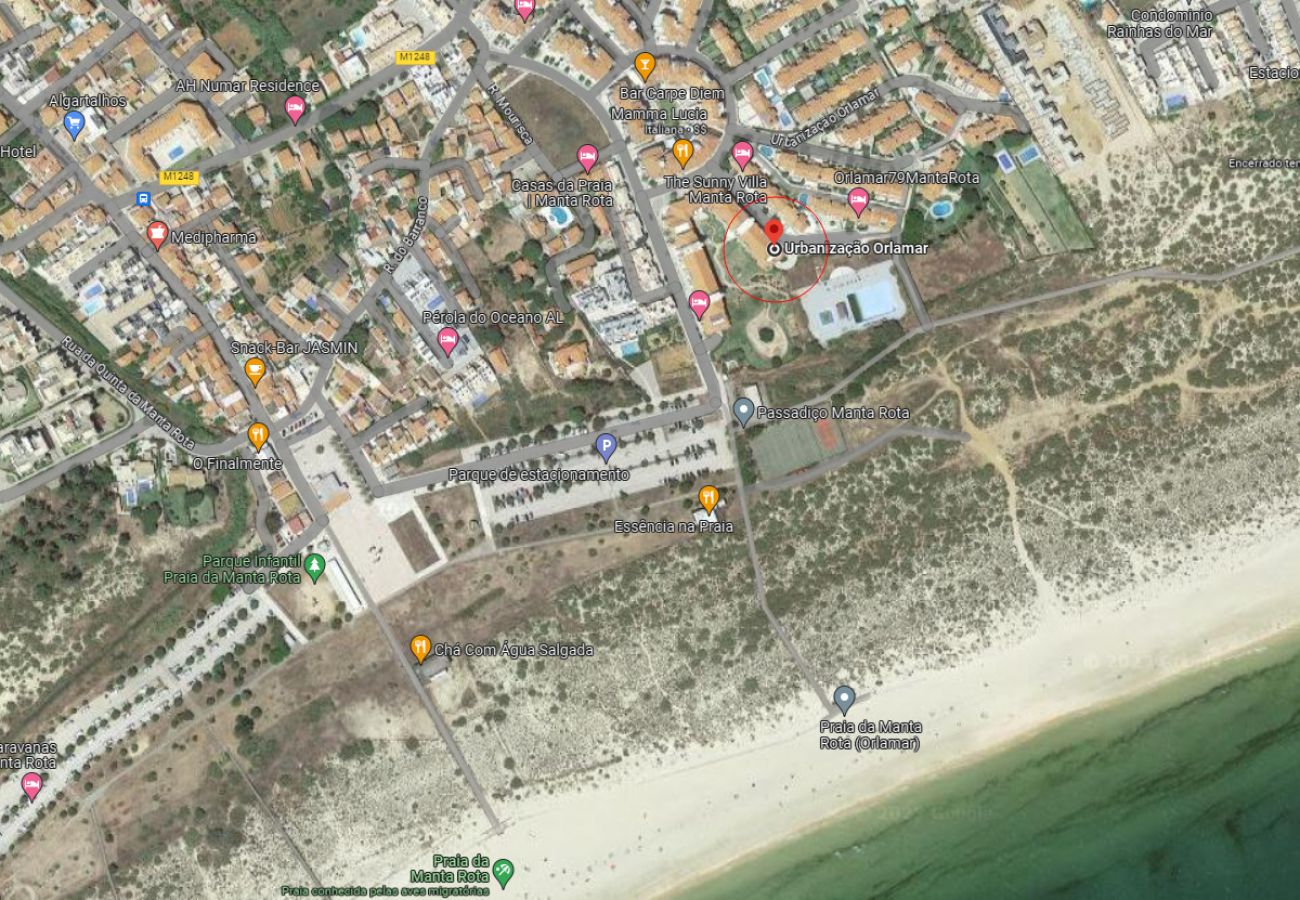 Apartamento em Vila Nova de Cacela - Algarve, apartamento T2 c/ varanda e vista mar, junto da praia, Manta Rota