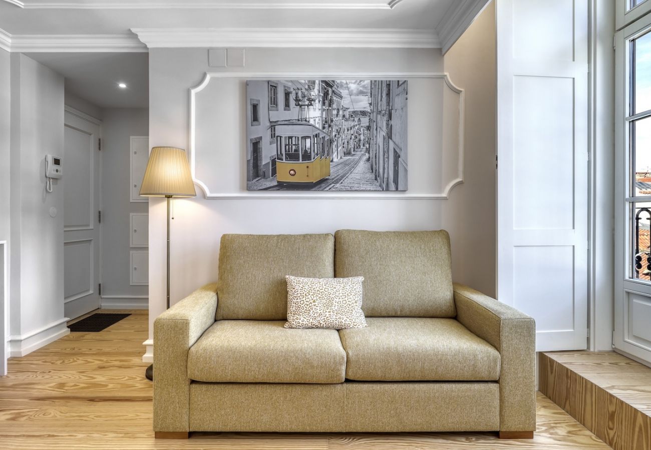 Apartamento em Lisboa - Lisboa, lindo apartamento de 2 quartos com boas vistas na Rua Augusta, Lisboa