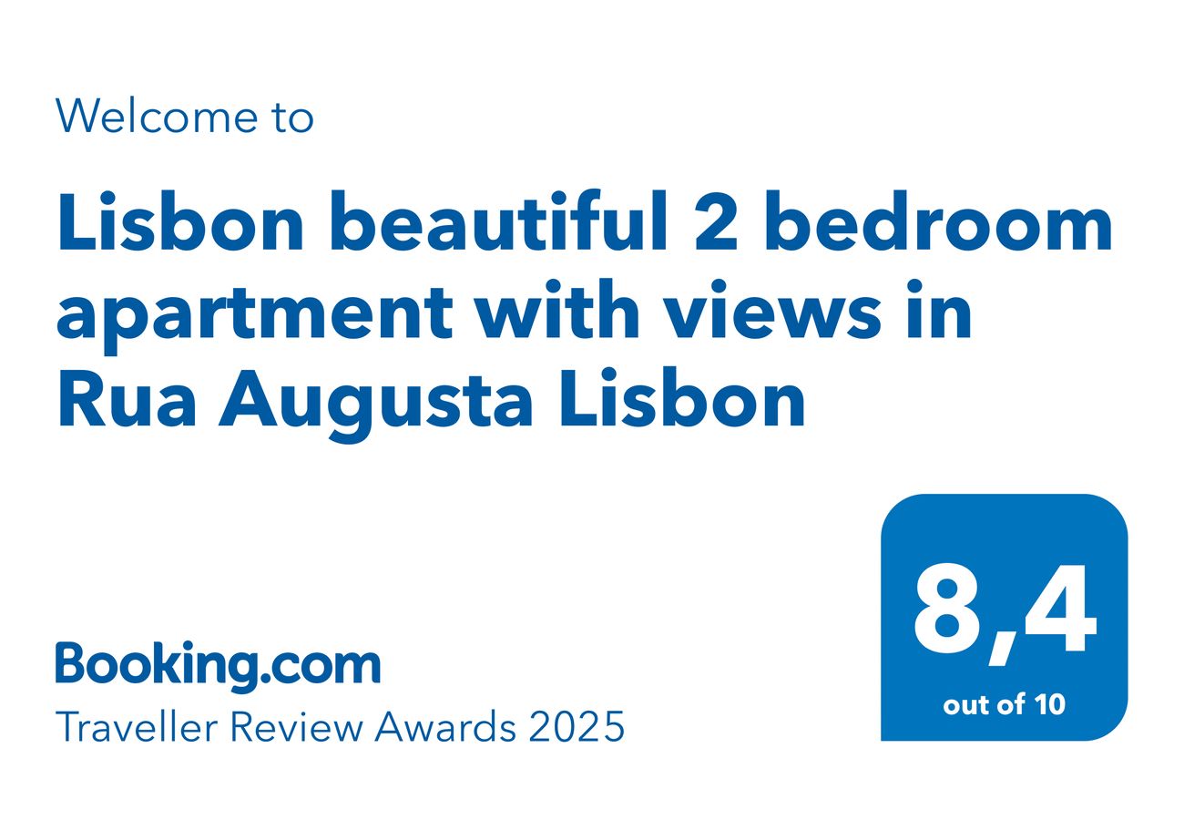 Apartamento em Lisboa - Lisboa, lindo apartamento de 2 quartos com boas vistas na Rua Augusta, Lisboa