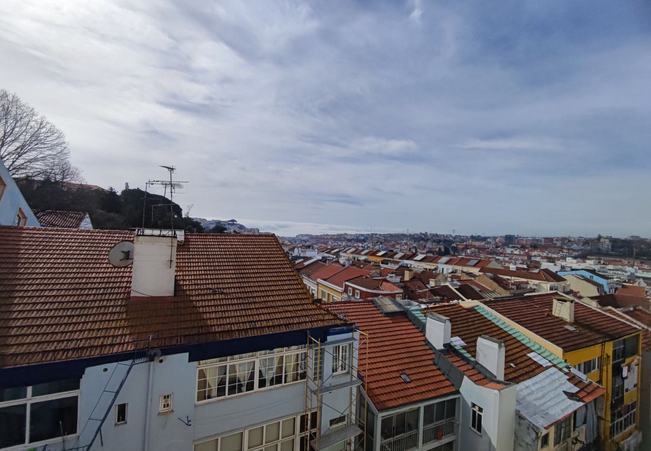 Apartamento em Lisboa - Lisboa T1 Varanda com vista rio, R Cidade Cardiff, Lisboa