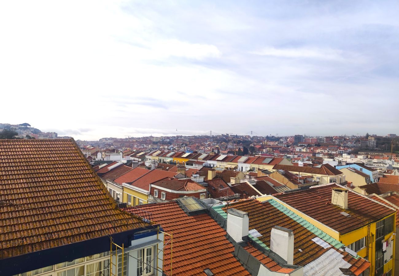 Apartamento em Lisboa - Lisboa T1 Varanda com vista rio, R Cidade Cardiff, Lisboa