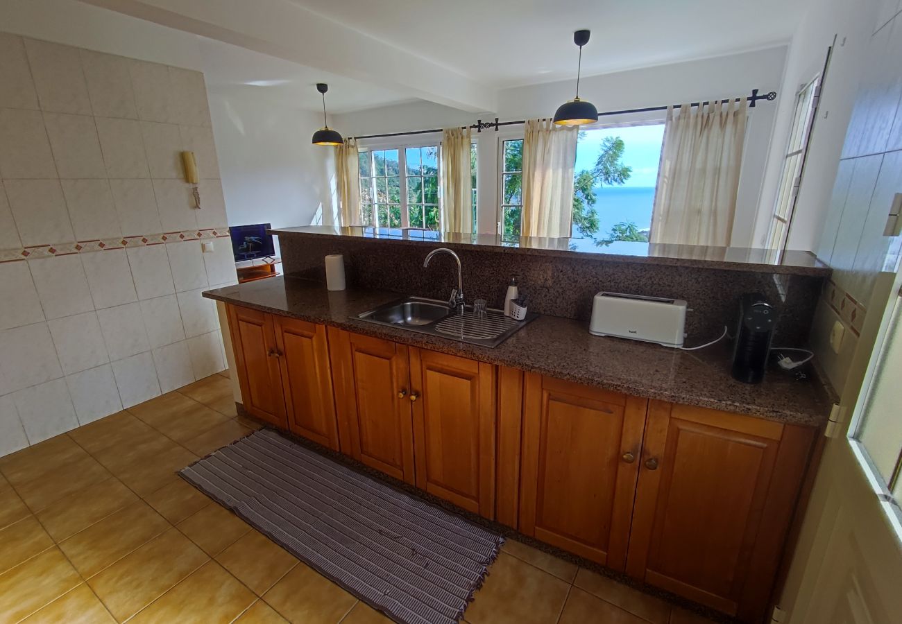 Casa em Porto da Cruz - Madeira, Casa de 2 quartos com vista mar e Penha de Águia, Porto da Cruz, ilha da Madeira