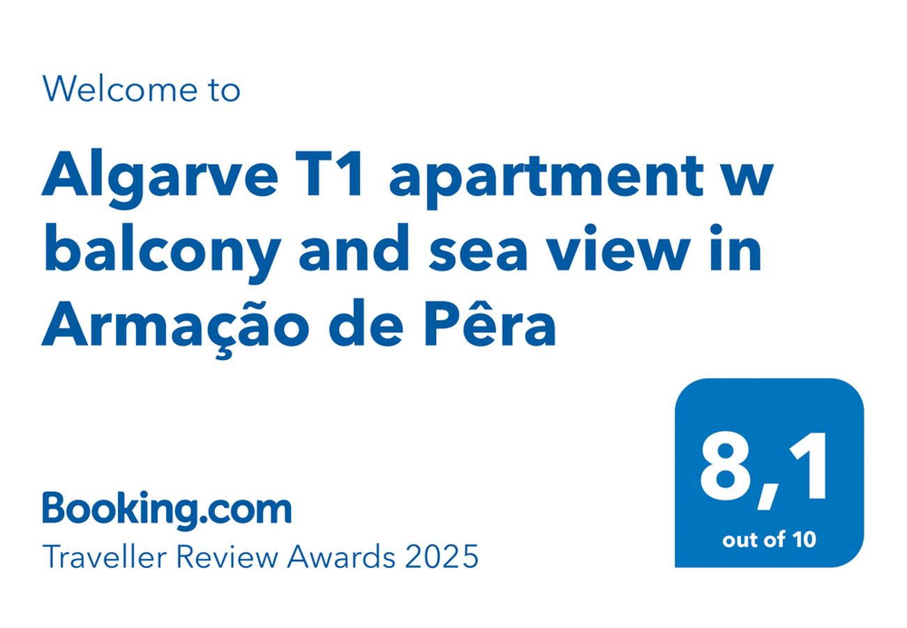 Apartment in Armação de Pêra - Algarve, Apartamento T1 c/ varanda e vista mar, Armação de Pêra