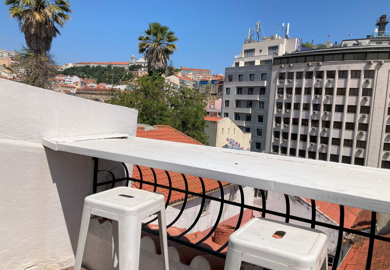 Apartment in Lisbon - Lisboa, Fabuloso apartamento T2 c/ terraço junto ao Rossio, Lisboa
