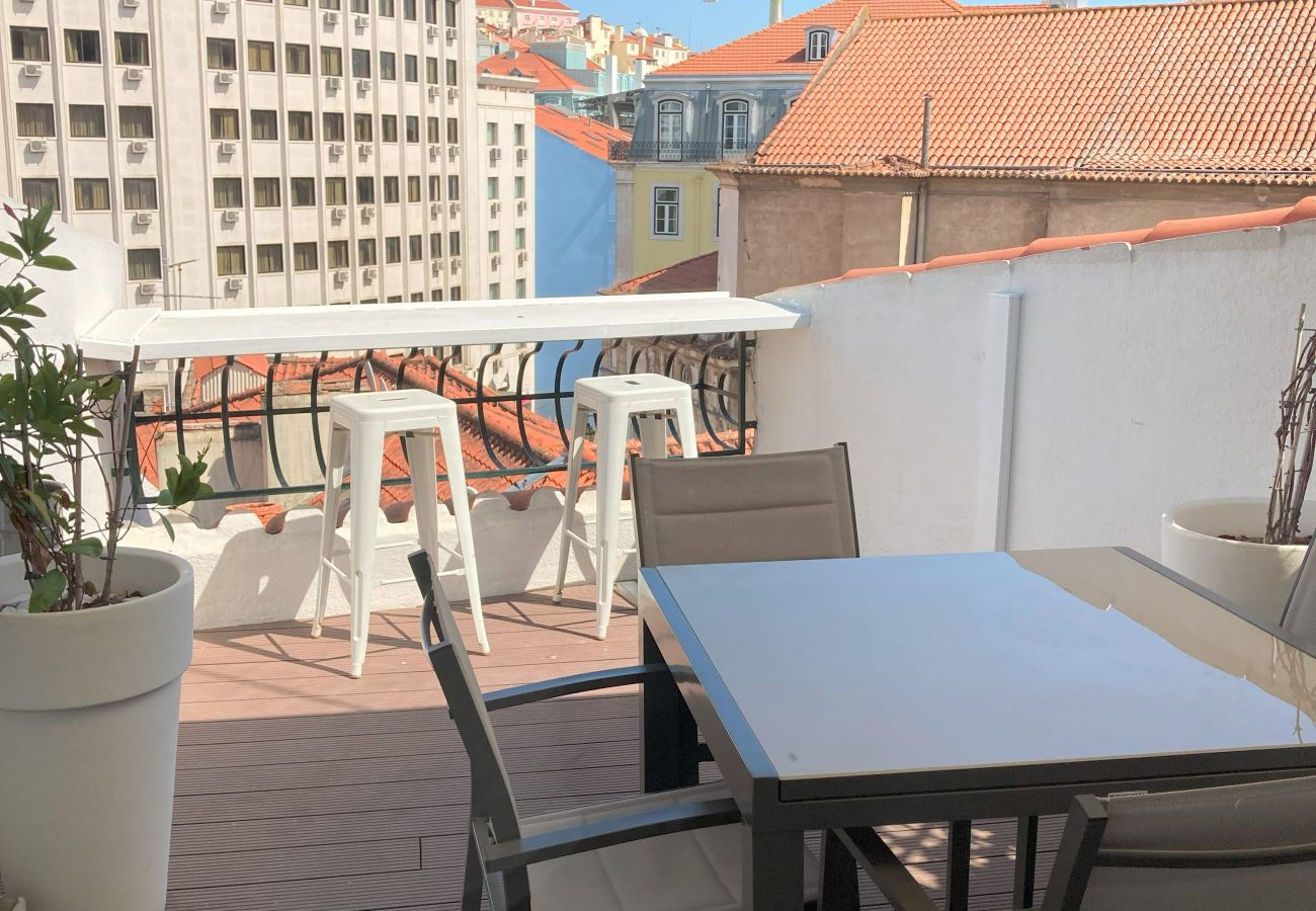 Apartment in Lisbon - Lisboa, Fabuloso apartamento T2 c/ terraço junto ao Rossio, Lisboa